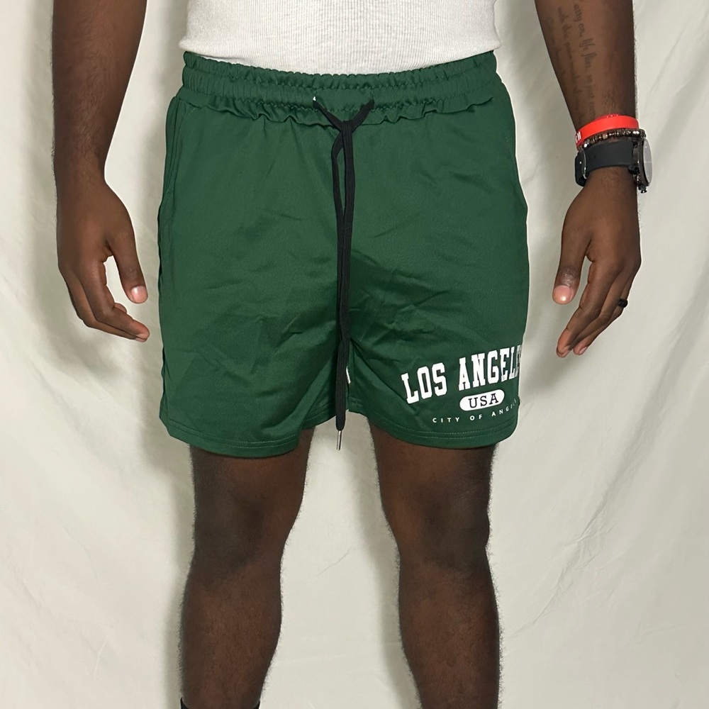 Green Men's Shorts
